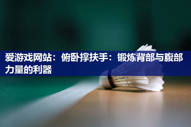 爱游戏网站：俯卧撑扶手：锻炼背部与腹部力量的利器