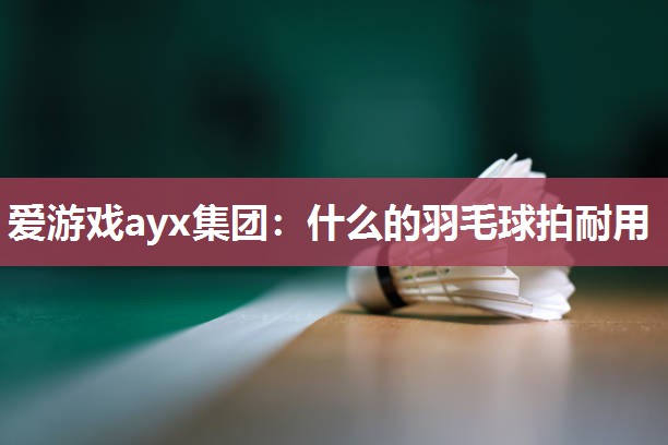什么的羽毛球拍耐用